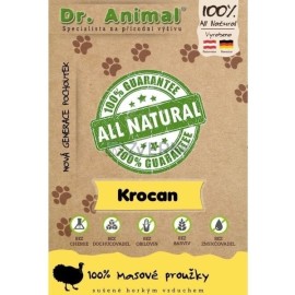 Dr. Animal Morka mäsové prúžky 80g