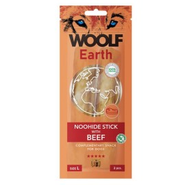Woolf Earth NOOHIDE L Sticks with Beef 85g