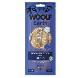 Woolf Earth NOOHIDE L Sticks with Duck 85g