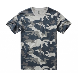 Brandit Grey camo tričko