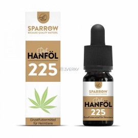 Sparrow Pet Ful Spectrum Hempoil 225 with CBD 10ml