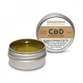 Sparrow Pet Hanfbalsam mit 1% CBD 15ml