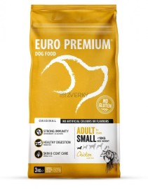 Euro-Premium Small Adult Chicken & Rice 3kg