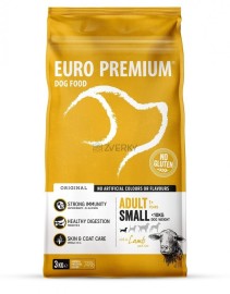 Euro-Premium Small Adult Lamb & Rice 3kg