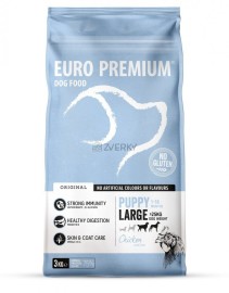 Euro-Premium Large Puppy Chicken & Rice 3kg