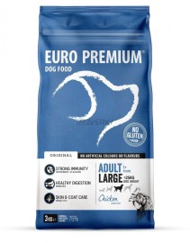 Euro-Premium Large Adult Chicken & Rice 3kg