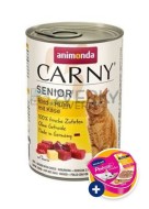 Animonda Carny Cat Senior Hovädzie, Kura a syr 400g - cena, porovnanie