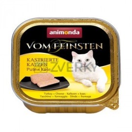 Animonda Vom Feinsten Cat Paštéta morka a syr 100g