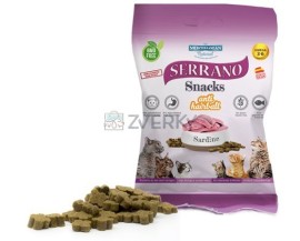 Mediterranean Serrano Cat Pamlsok Sardinka 50g