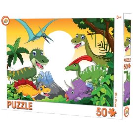 Toy Universe Puzzle Pravek s dinosaurami 50ks