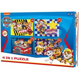 Toy Universe Progresívne detské puzzle pre chlapcov Tlapková patrola 4v1