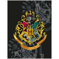 Halantex Fleecová deka Harry Potter s erbom 130 x 170 cm - cena, porovnanie
