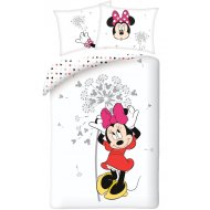 Halantex Bavlnené obliečky Minnie Mouse s púpavou 70 x 90 cm + 140 x 200 cm - cena, porovnanie
