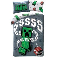 Halantex Bavlnené obliečky Minecraft - Creeper 70 x 90 cm + 140 x 200 cm - cena, porovnanie