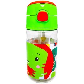 Fisher Price Plastová fľaša s dinosaurom 350ml