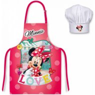 Euroswan Dievčenská zástera Minnie Mouse - LOVE - cena, porovnanie