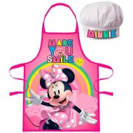 Euroswan Dievčenská zástera Minnie Mouse s dúhou - cena, porovnanie