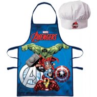 Euroswan Detská zástera s kuchárskou čiapkou Avengers - cena, porovnanie