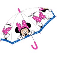 E Plus M Dievčenský transparentný dáždnik Minnie Mouse