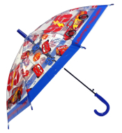 E Plus M Chlapčenský transparentný vystreľovací dáždnik Autá - Blesk McQueen 95 - cena, porovnanie