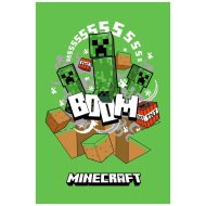 Mojang Fleecová deka Minecraft - Creepers Boom 100 x 150 cm - cena, porovnanie