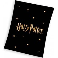 Carbotex Coral fleece deka Harry Potter - Gold Stars 130 x 170 cm - cena, porovnanie