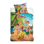 Carbotex Bavlnené obliečky Scooby-Doo - Dovolenka na Havaji 70 x 90 cm + 140 x 200 cm - cena, porovnanie