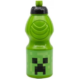 Stor Plastová fľaša na pitie Minecraft 400ml