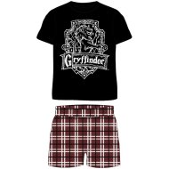 E Plus M Pánske krátke bavlnené pyžamo Harry Potter - Gryffindor - cena, porovnanie