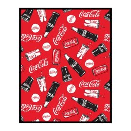 E Plus M Fleecová deka Coca-Cola 120 x 150 cm