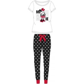 E Plus M Dámske pyžamo Minnie Mouse s dlhými nohavicami