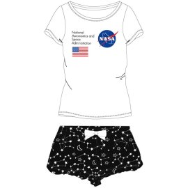 E Plus M Dámske krátke bavlnené pyžamo NASA