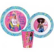 Stor Sada plastového riadu Barbie s kelímkom - 3 diely - cena, porovnanie