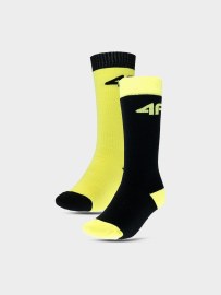 4F Chlapčenské lyžiarske ponožky (2-pack)