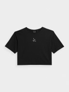 4F Dámske crop-top tričko z organickej bavlny - cena, porovnanie