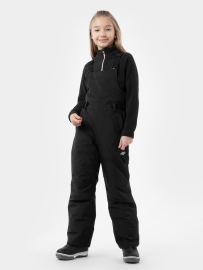 4F Dievčenské lyžiarske nohavice s membránou 10 000