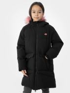 4F Dievčenský prešívaný zatepľovací kabát - cena, porovnanie