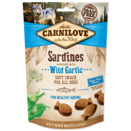 Carnilove Dog Semi Moist Snack Sardines & Wild garlic 200g - cena, porovnanie