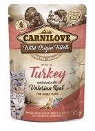 Carnilove Cat Pouch Turkey Enriched & Valerian 85g - cena, porovnanie
