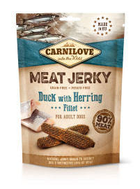 Carnilove Dog Jerky Duck & Herring Fillet 100g