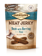 Carnilove Dog Jerky Duck & Herring Fillet 100g - cena, porovnanie