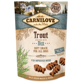 Carnilove Dog Semi Moist Snack Trout & Dill 200g