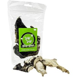 Raw Raw Freeze Dried žvýkací pamlsky Jehněčí kůže s chlupy 40g