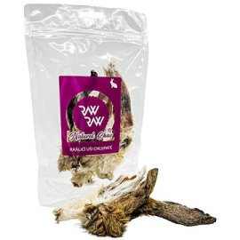 Raw Raw Natural Chew Králičí uši chlupaté 6ks