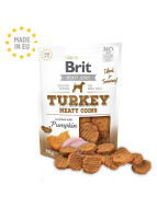 Brit Jerky Turkey Meaty Coins 80g - cena, porovnanie