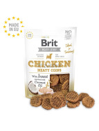 Brit Jerky Chicken with Insect Meaty Coins 80g - cena, porovnanie