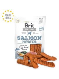 Brit Jerky Salmon Protein Bar 80g