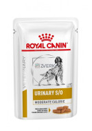 Royal Canin Dog Vet Diet Kapsička Urinary Moderate Calorie Kúsky 12x100g - cena, porovnanie