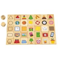Viga Drevené puzzle - tvary - cena, porovnanie