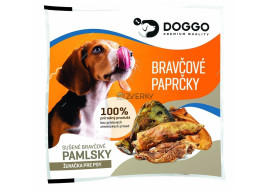 Doggo Pamlsky Sušené bravčové paprčky 3ks 300g